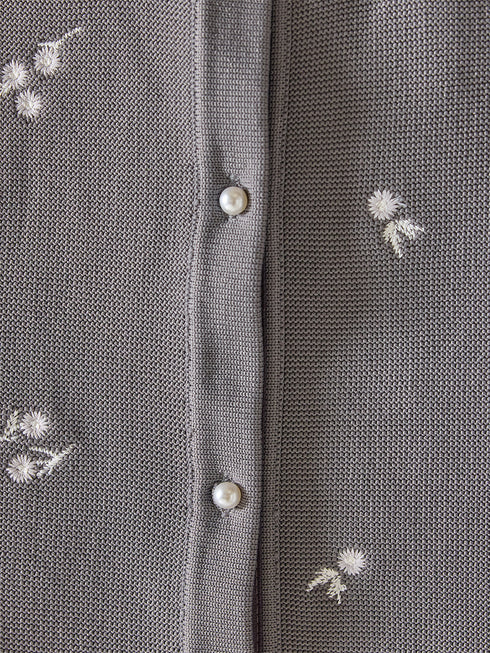 【 予約:9月上旬 】刺繍スポンジベスト /M253-95030